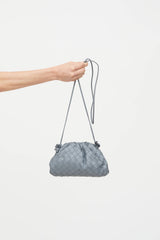 Bottega Veneta Leather Intrecciato Pouch Bag