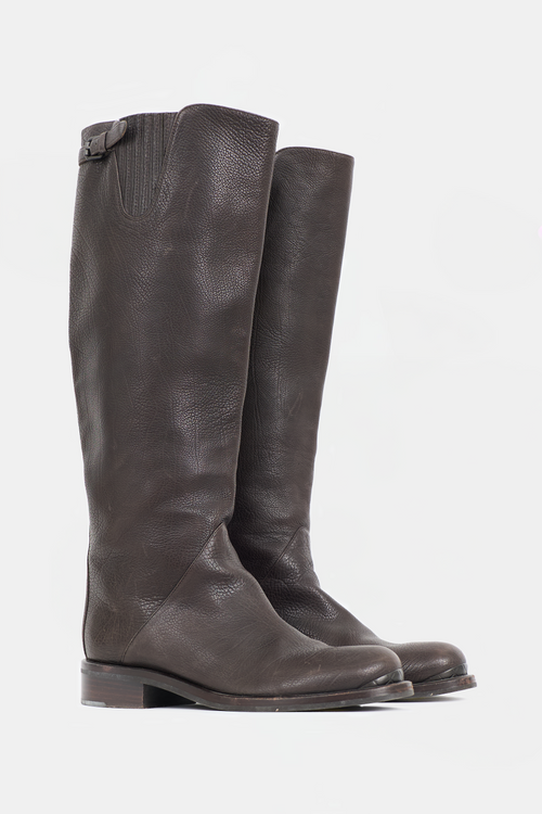 Bottega Veneta Leather Knee Boot