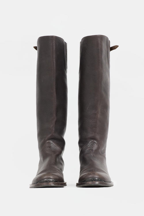 Bottega Veneta Leather Knee Boot