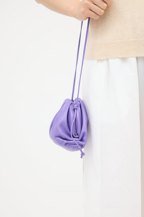 Bottega Veneta Leather Mini Pouch Bag