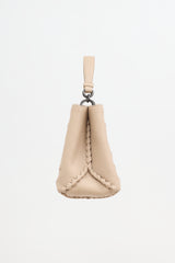 Bottega Veneta Leather Napoli Top Handle Bag