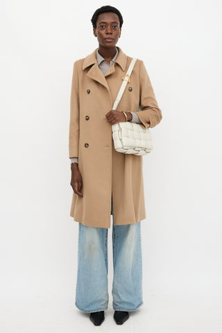 Bottega Veneta Padded Leather Intreccio Cassette Bag
