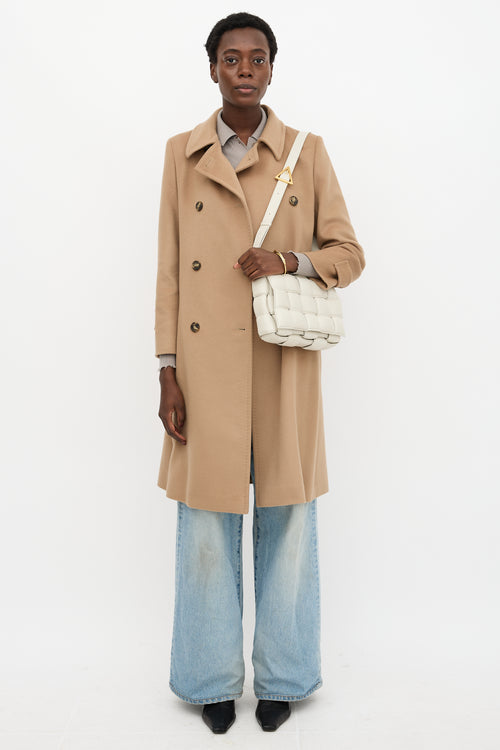 Bottega Veneta Padded Leather Intreccio Cassette Bag