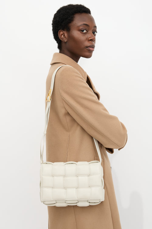 Bottega Veneta Padded Leather Intreccio Cassette Bag