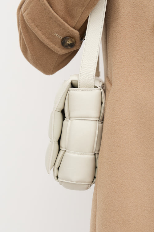 Bottega Veneta Padded Leather Intreccio Cassette Bag