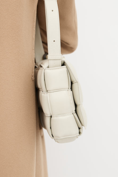 Bottega Veneta Padded Leather Intreccio Cassette Bag