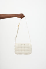 Bottega Veneta Padded Leather Intreccio Cassette Bag