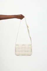 Bottega Veneta Padded Leather Intreccio Cassette Bag