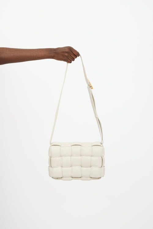 Bottega Veneta Padded Leather Intreccio Cassette Bag