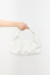Bottega Veneta Leather Shoulder Pouch Bag
