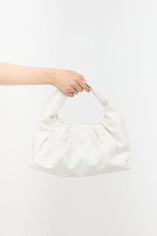 Bottega Veneta Leather Shoulder Pouch Bag