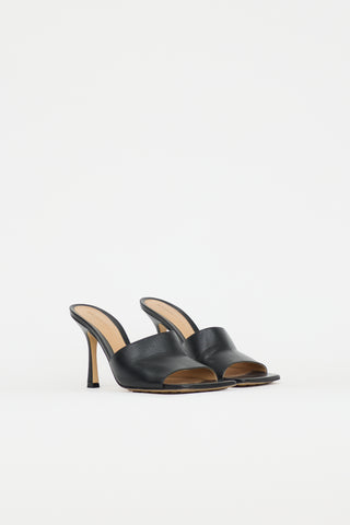 Bottega Veneta Leather Stretch Mule