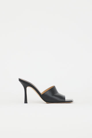 Bottega Veneta Leather Stretch Mule