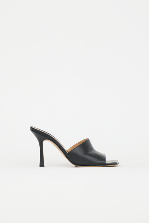 Bottega Veneta Leather Stretch Mule