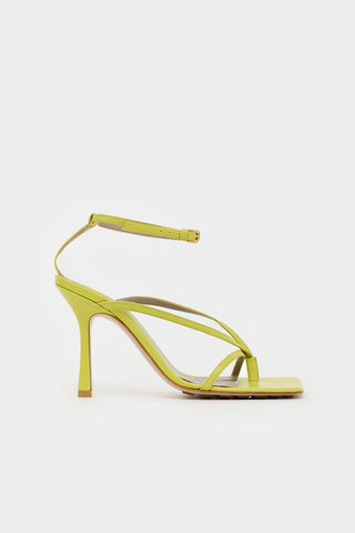 Bottega Veneta Leather Stretch Strap Sandal