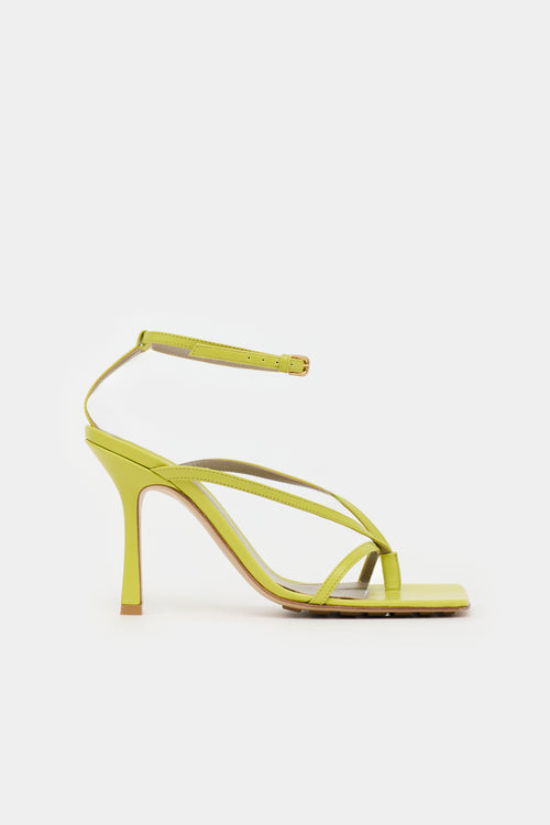 Bottega Veneta Leather Stretch Strap Sandal