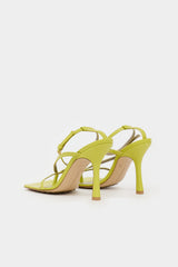 Bottega Veneta Leather Stretch Strap Sandal