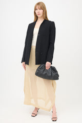 Bottega Veneta Leather The Pouch Clutch