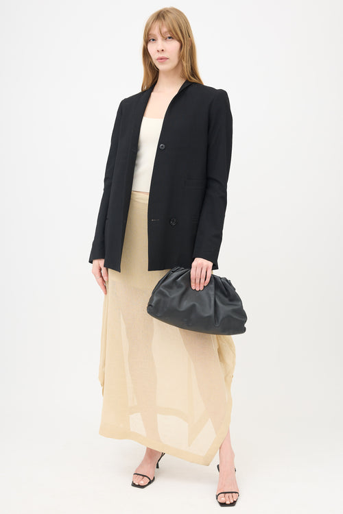 Bottega Veneta Leather The Pouch Clutch