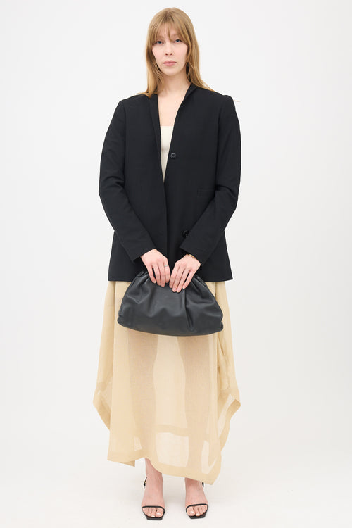 Bottega Veneta Leather The Pouch Clutch