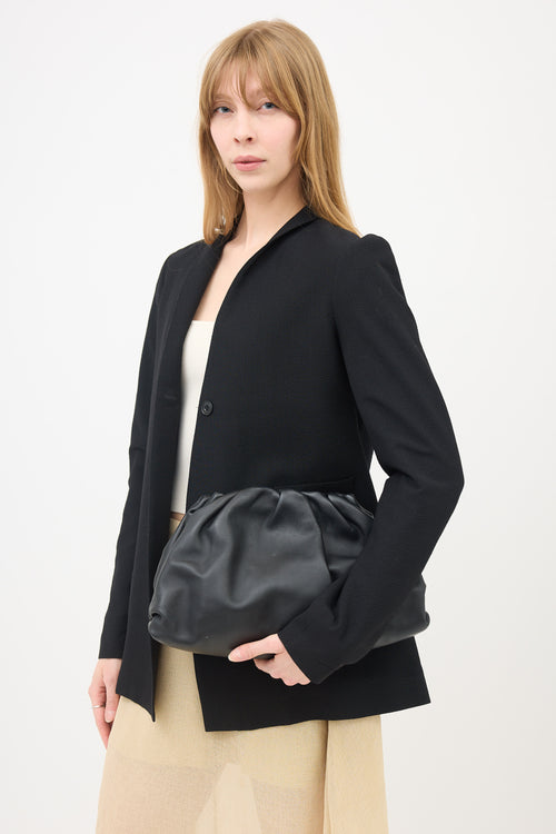 Bottega Veneta Leather The Pouch Clutch