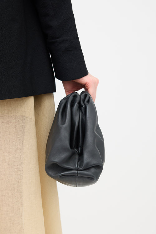Bottega Veneta Leather The Pouch Clutch