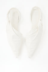 Bottega Veneta Leather Twist Slingback Flat