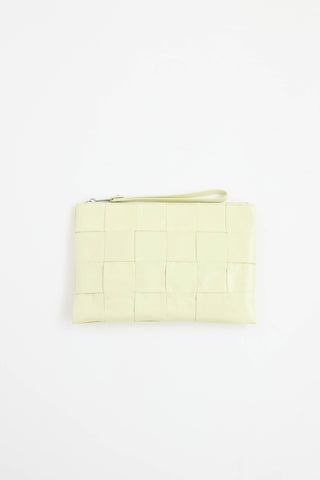 Bottega Veneta Leather Intreccio Clutch