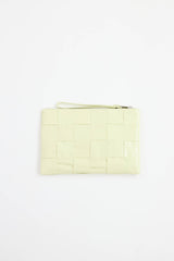 Bottega Veneta Leather Intreccio Clutch