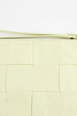 Bottega Veneta Leather Intreccio Clutch