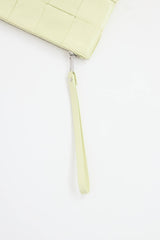 Bottega Veneta Leather Intreccio Clutch