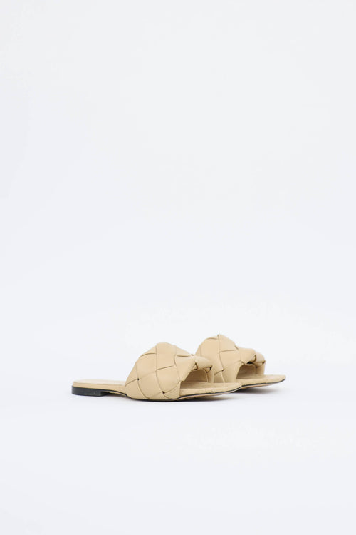 Bottega Veneta Leather Lido Sandal