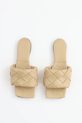 Bottega Veneta Leather Lido Sandal