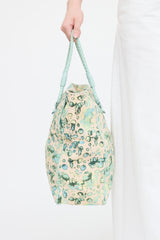 Bottega Veneta Printed Canvas Tote Bag