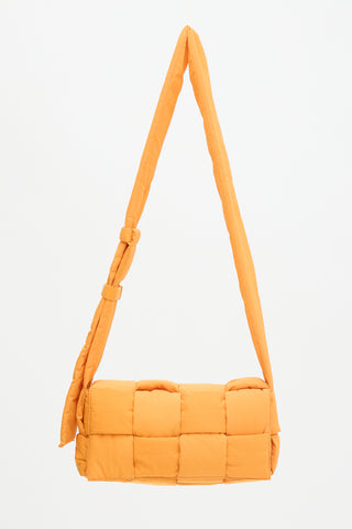 Bottega Veneta Nylon Intrecciato Cassette Messenger Bag