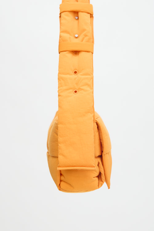 Bottega Veneta Nylon Intrecciato Cassette Messenger Bag