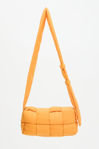 Bottega Veneta Nylon Intrecciato Cassette Messenger Bag