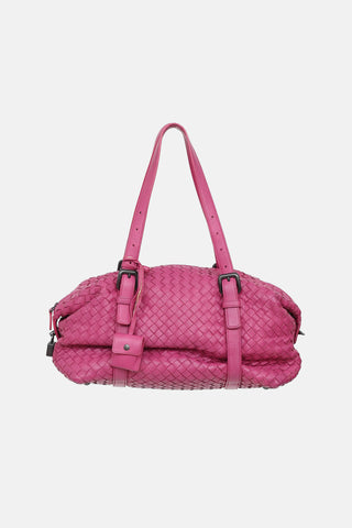 Bottega Veneta 2011 Leather Intrecciato Montaigne Bag