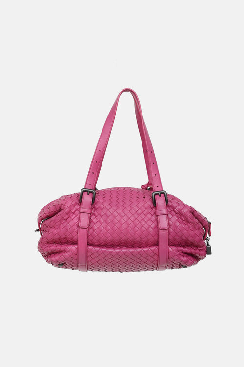 Bottega Veneta 2011 Leather Intrecciato Montaigne Bag