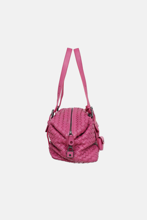 Bottega Veneta 2011 Leather Intrecciato Montaigne Bag