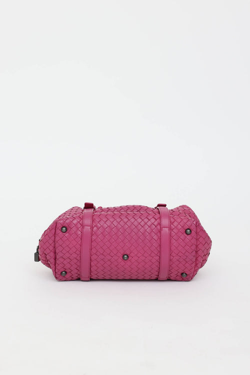 Bottega Veneta 2011 Leather Intrecciato Montaigne Bag
