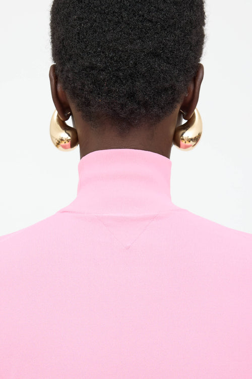 Bottega Veneta Pre Fall 2020 Technoskin Mockneck Sweater