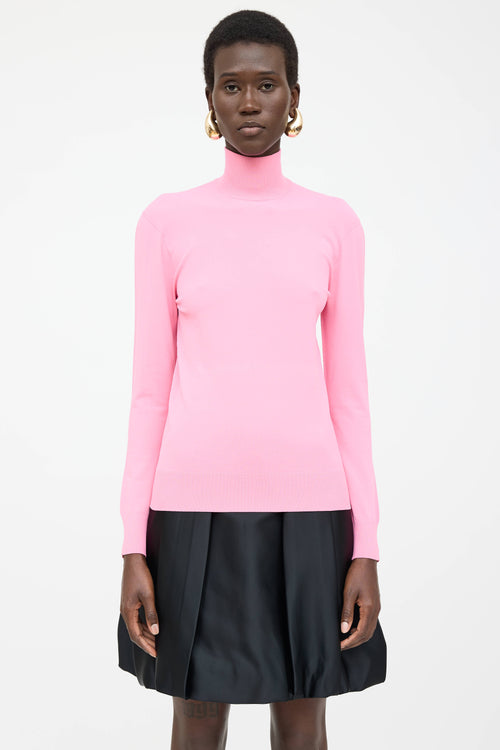 Bottega Veneta Pre Fall 2020 Technoskin Mockneck Sweater