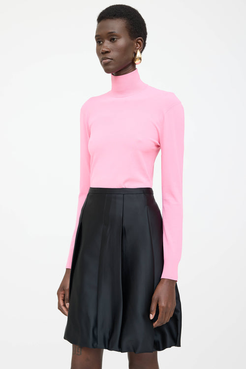 Bottega Veneta Pre Fall 2020 Technoskin Mockneck Sweater