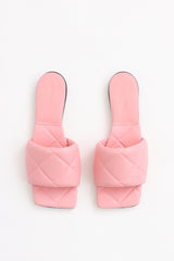 Bottega Veneta Leather Padded Slide