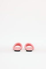 Bottega Veneta Leather Padded Slide