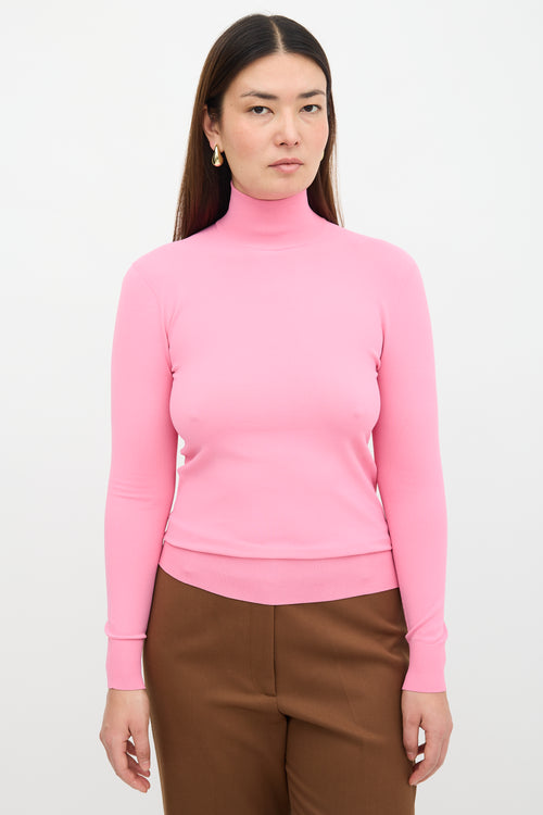 Bottega Veneta Pre Fall 2020 Technoskin Mockneck Sweater