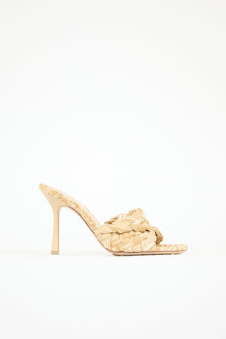 Bottega Veneta Raffia Lido Mule