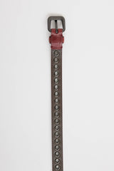 Bottega Veneta Grommet Skinny Belt