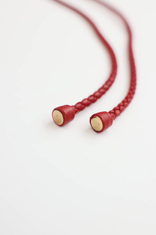 Bottega Veneta Intrecciato Rope Wrap Belt